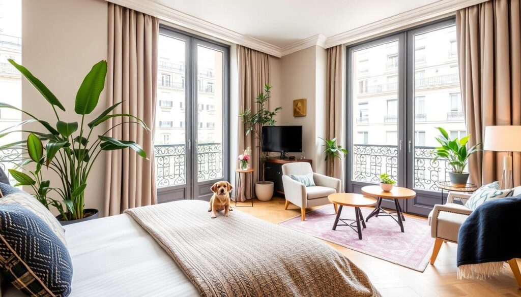 pet-friendly aparthotels Paris