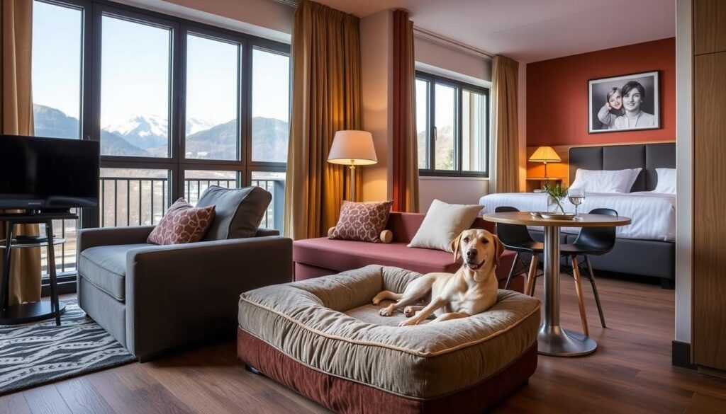 pet-friendly lodging at Residhotel Galerie Tatry