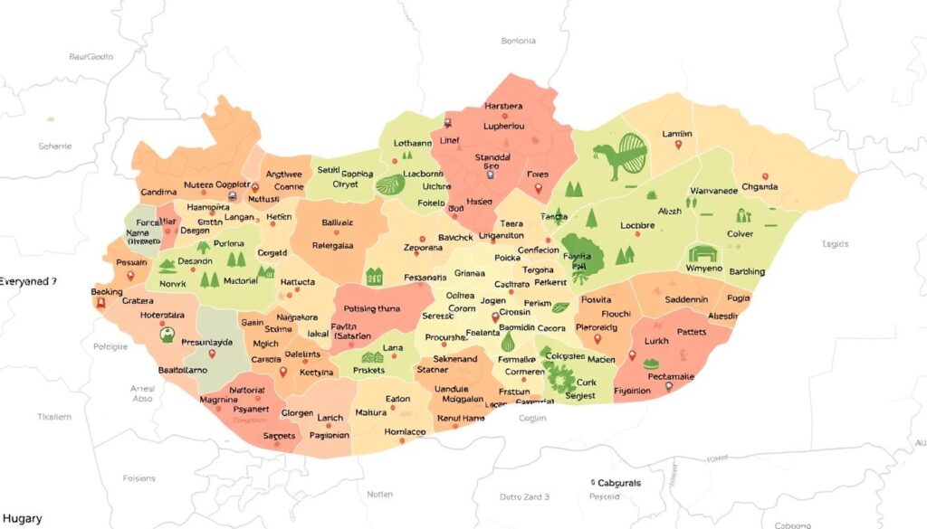 regional house prices Hungary