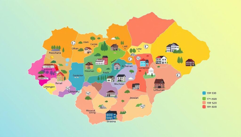 regional variations in housing prices