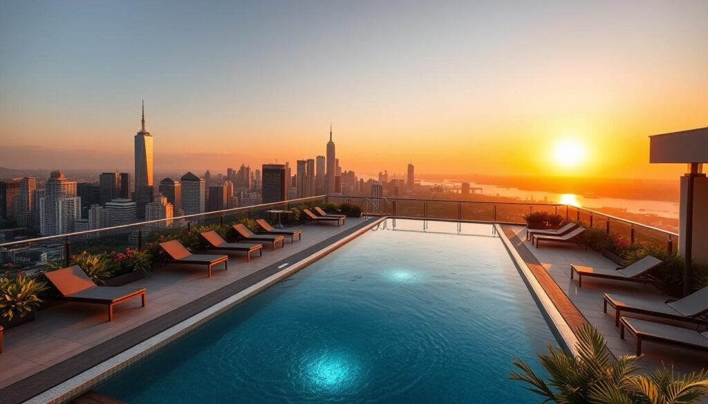 rooftop pool