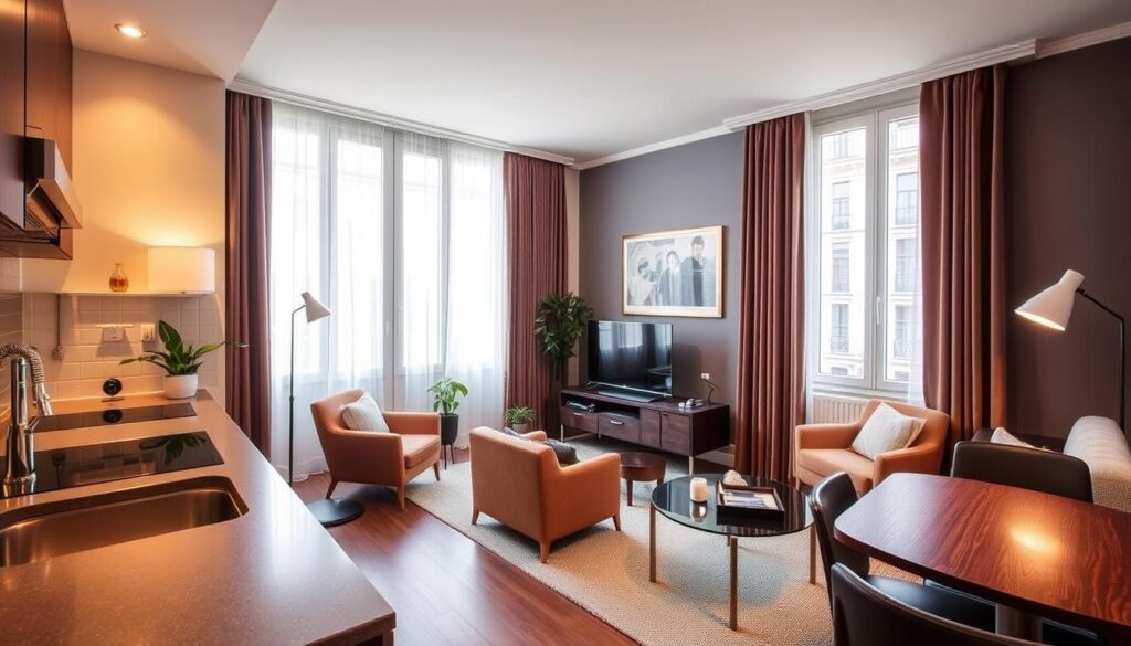 self-catering apartments at Citadines Bastille Marais Paris