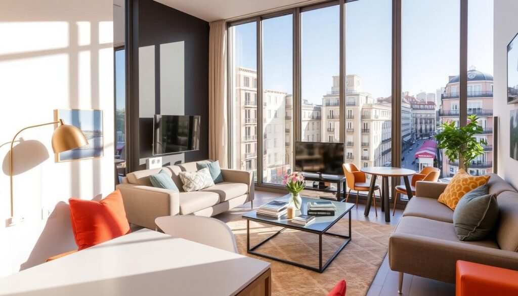 serviced apartments in downtown Madrid