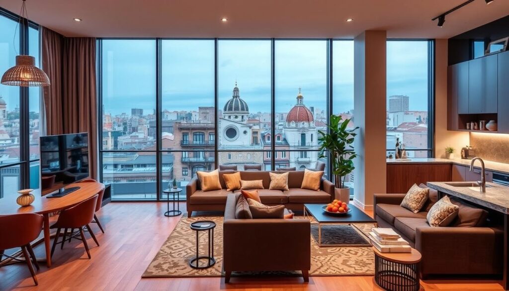 stylish vacation rentals Barcelona