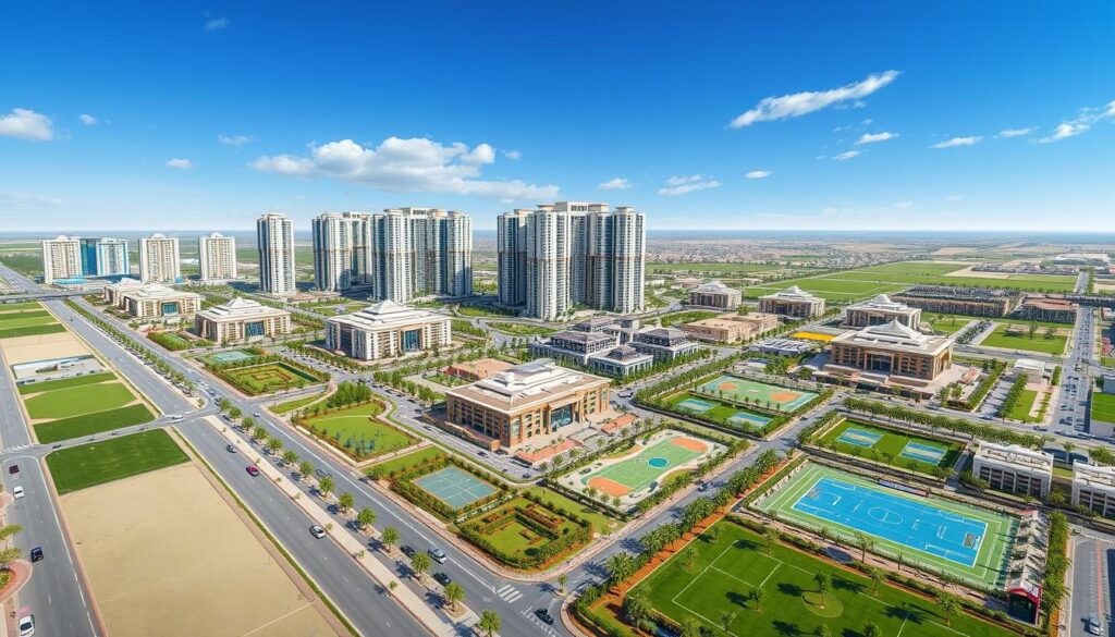 Azizi Grand Property Development in Dubai Sports City