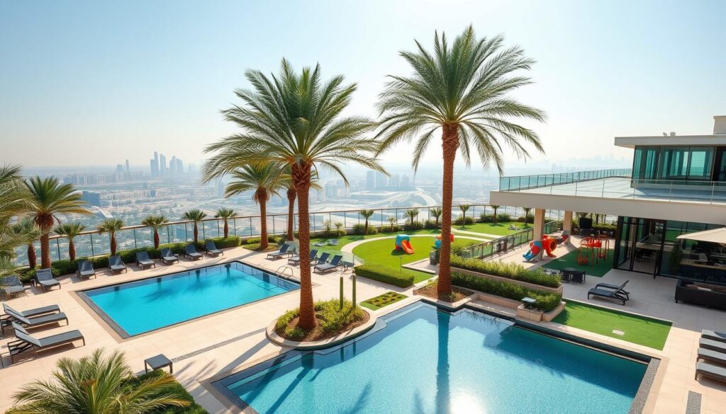 Dubai lifestyle amenities at Hillside Residences 2