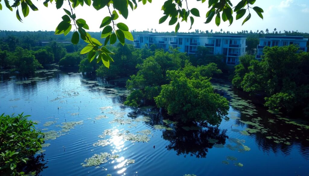 Expo City mangrove views