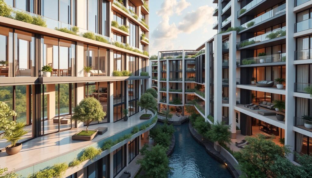 Luxurious apartments at Tranquil Wellness Tower