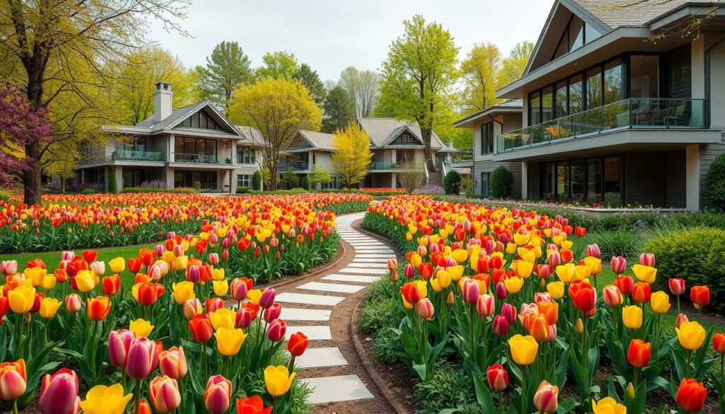 Luxury residential properties at Tulip Gardens