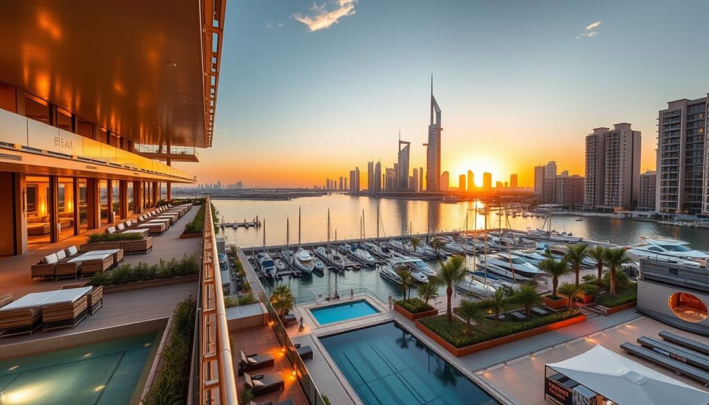 Luxury waterfront apartments in Dubai