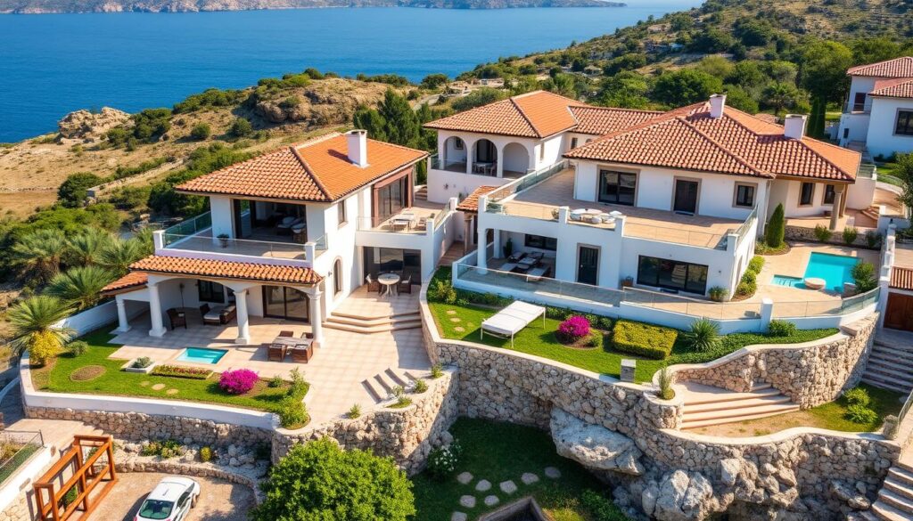 Mediterranean Architectural Design of luxury villas in Peyia