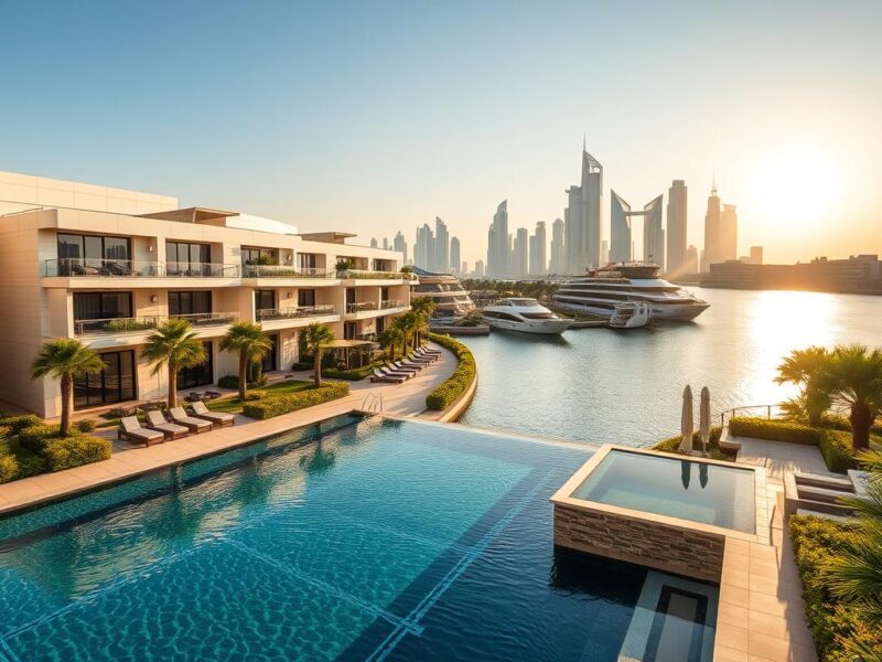 Palace Residences Creek Blue Property Development By Emaar Properties