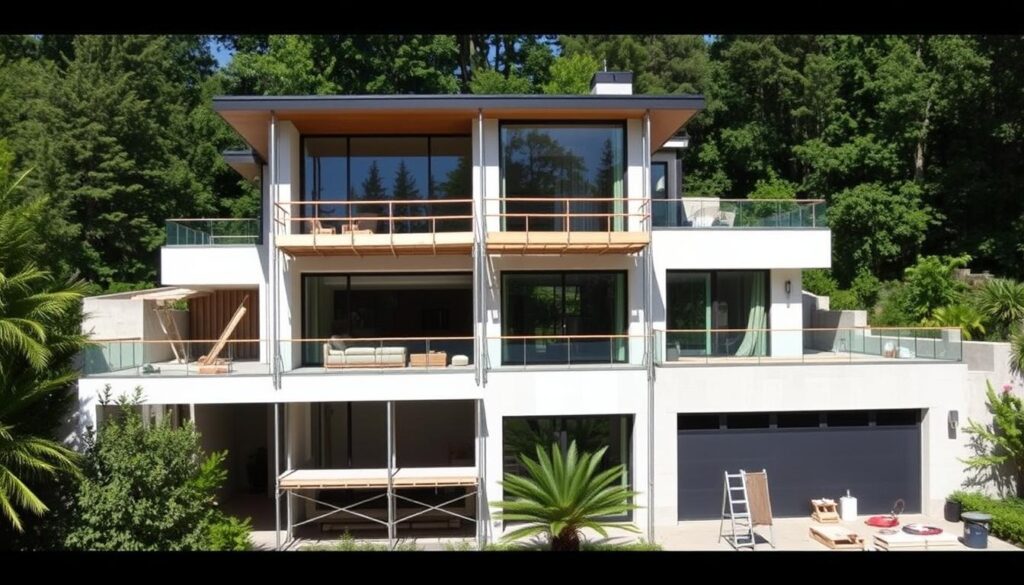 Riveredge luxury home construction
