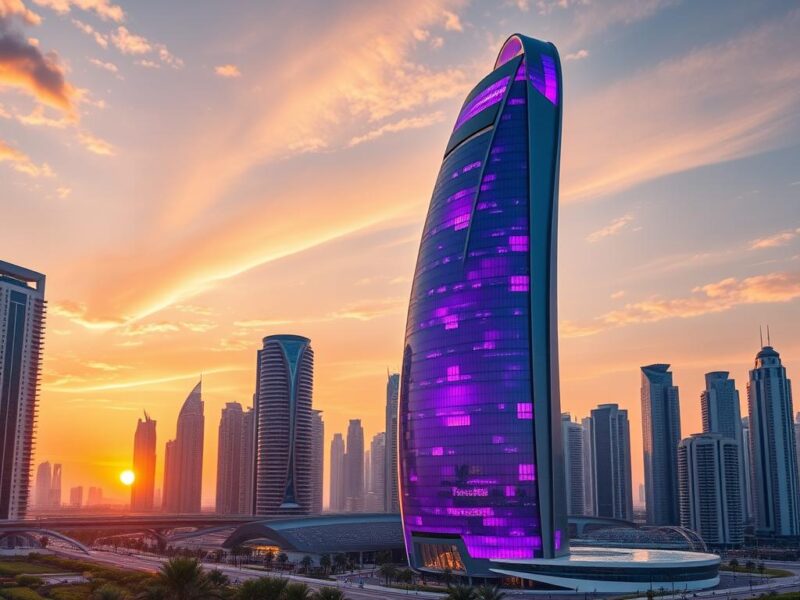 Violet Tower Property Development By Dubai Investment Properties
