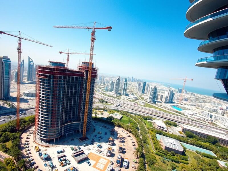 Violet Tower Property Development By Dubai Investment Properties