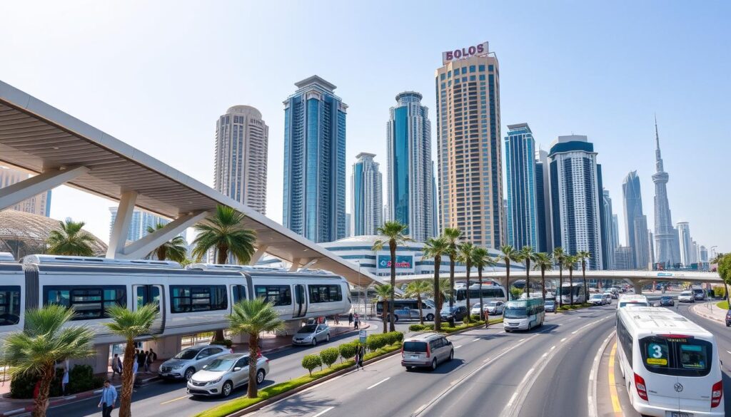 access to transportation in Dubai