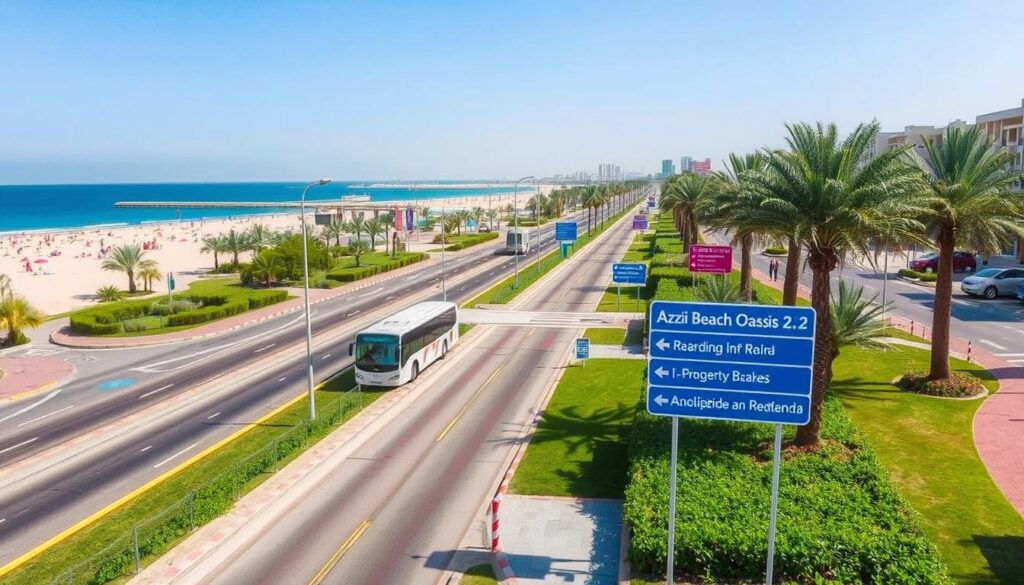 accessibility of Azizi Beach Oasis 2