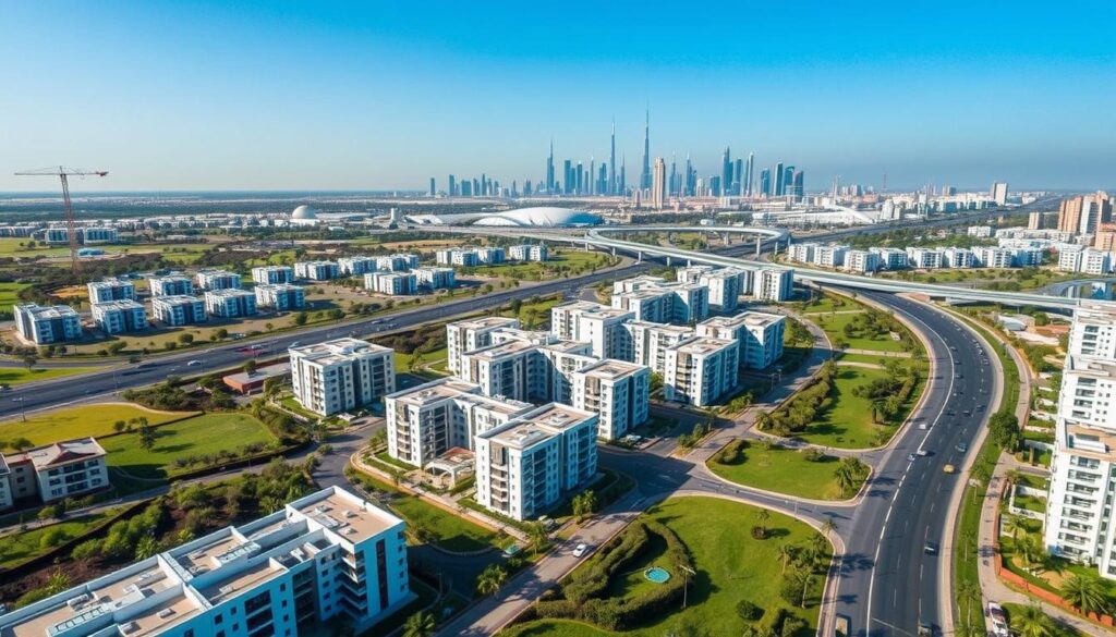 location of Al Thowima Residences in Dubai