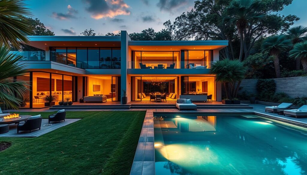 luxurious living