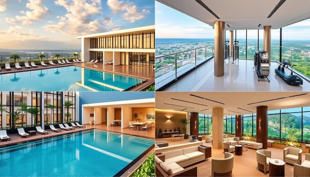 luxury amenities in Akasya Apartments