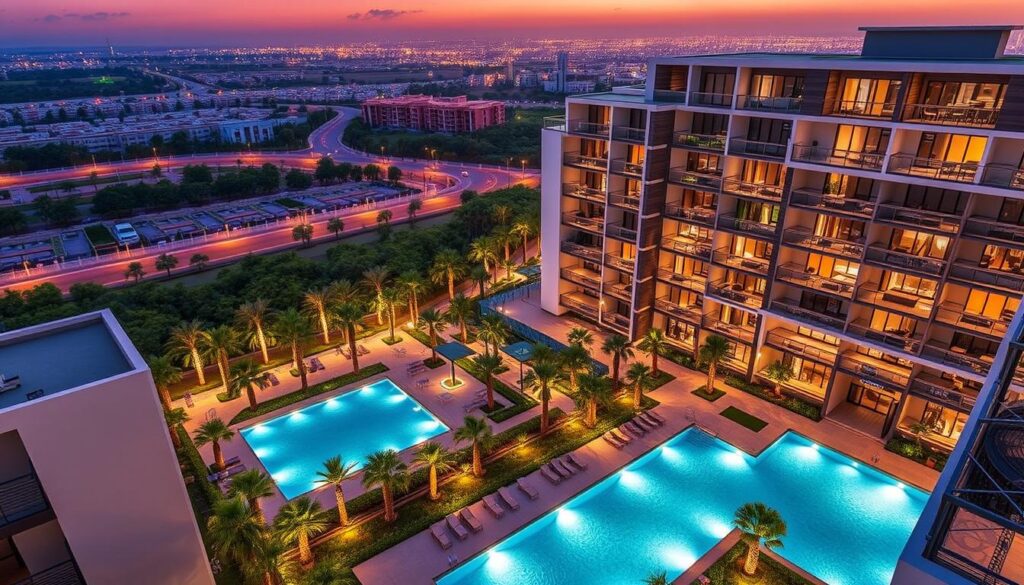 luxury apartments in Al Furjan