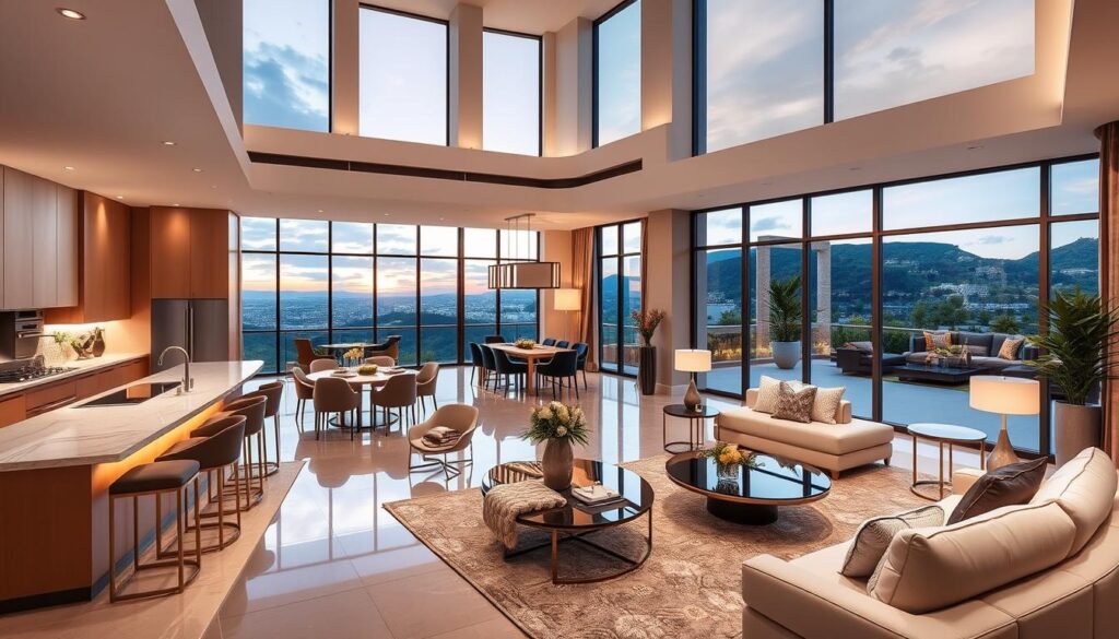 luxury living spaces