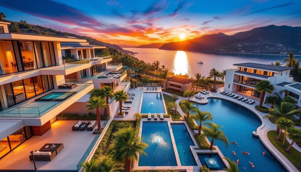 luxury villas Bellagio features
