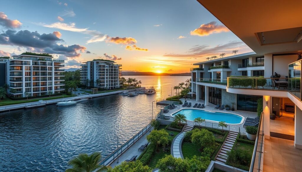 luxury waterfront living