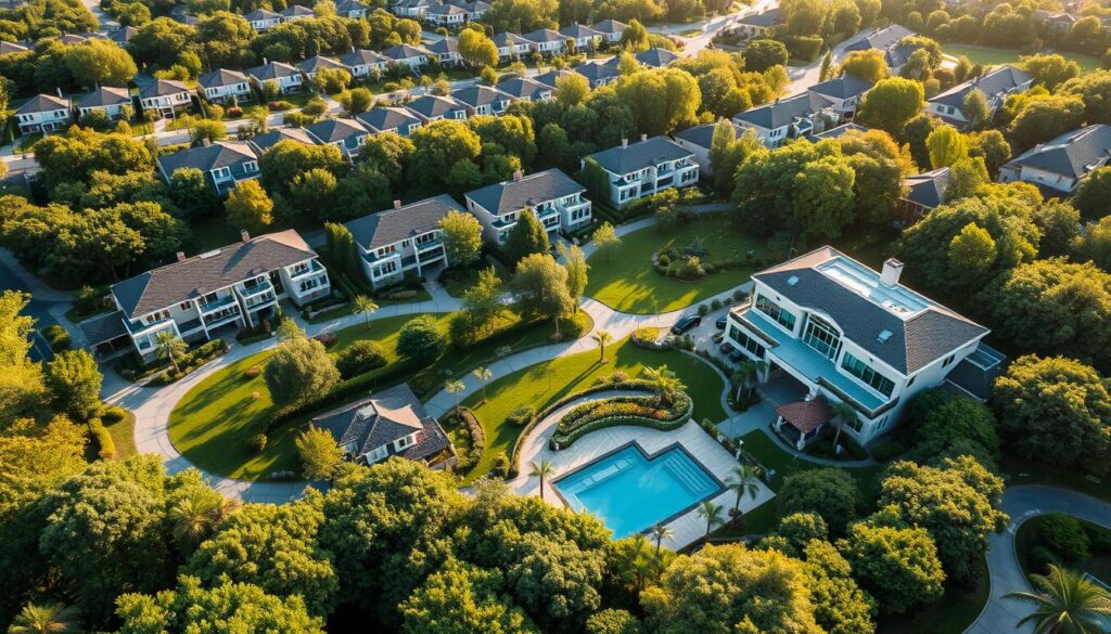 prime location and exclusive community