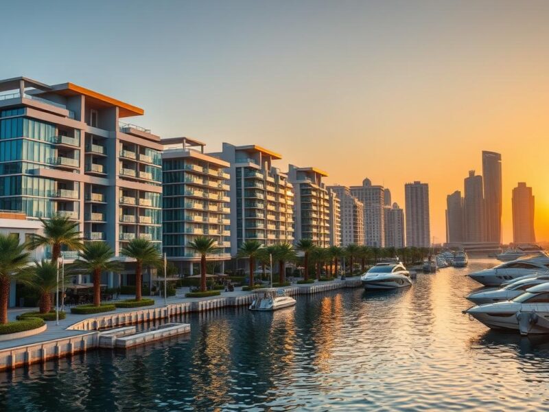 Palace Residences Creek Blue Property Development By Emaar Properties