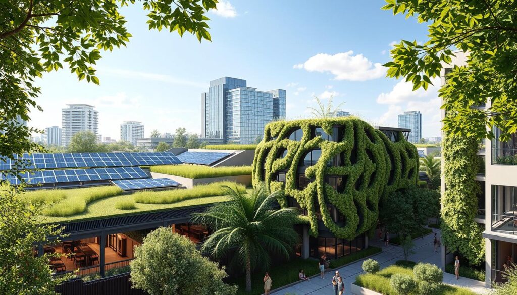 sustainable design at Plus 56 development