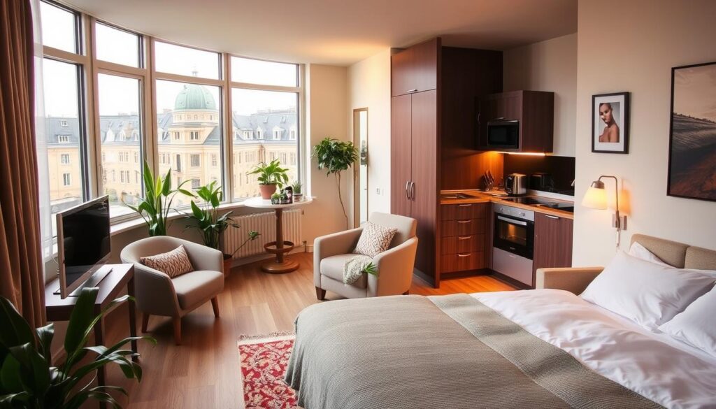 convenient long-term stay options