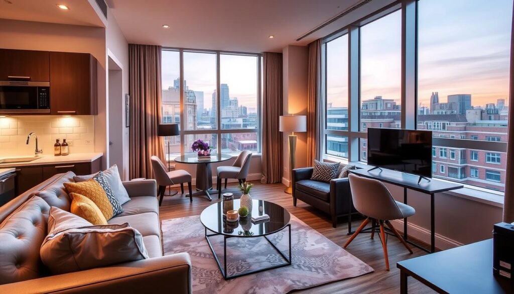 extended stay accommodations London